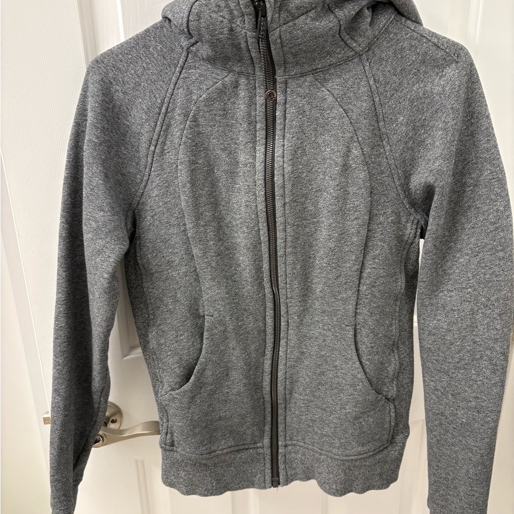 Lululemon Grey Scuba Hoodie
